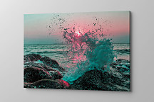 Obraz Morské vlny pri západe slnka zs1049